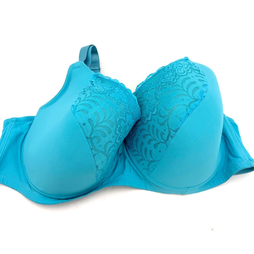 Emily Johnson Blue Lace Bra Size 46DDD